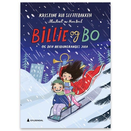 Billie og Bo og den heidundrandes jula Vinner av Brageprisen 2024 Billie og Bo og den heidundrandes jula av Kristine Rui Slettebakken