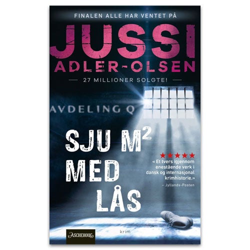 Sju kvadratmeter med lås Sju kvadratmeter med lås, thriller av Jussi Adler-Olsen
