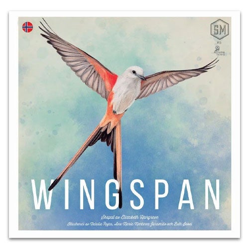 Wingspan Brettspillet Wingspann passer for to spillere