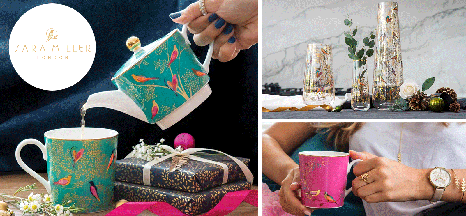 Sara Miller Gavetips til henne. Nydelige produkter fra Sara Miller hos Norli.