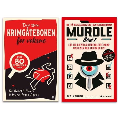 Murdle Krimgåteboken for voksne og Murdle bind 1