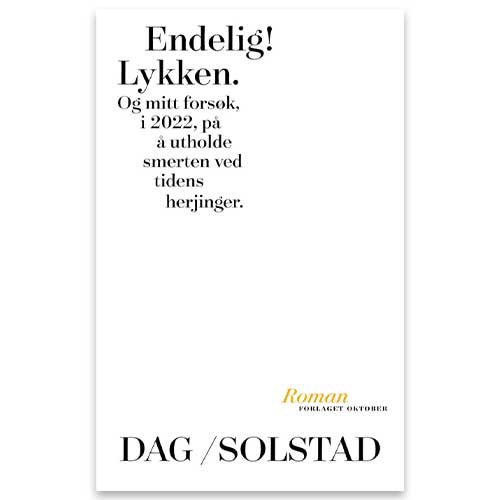 Endelig! Lykken. Endelig! Lykken. av Dag Solstad