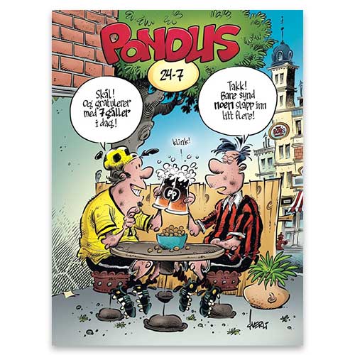 Pondus Pondus 24/7 av Frode Øverli. En flott bokgave til pappa!