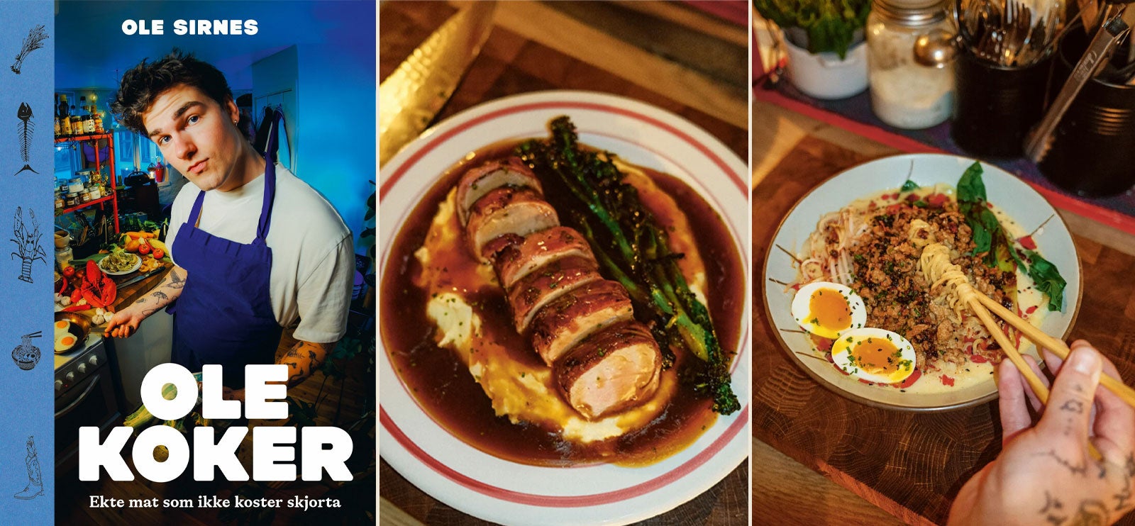 Ole koker Ole koker - ekte mat som ikke koster skjorta Ole Sirnes