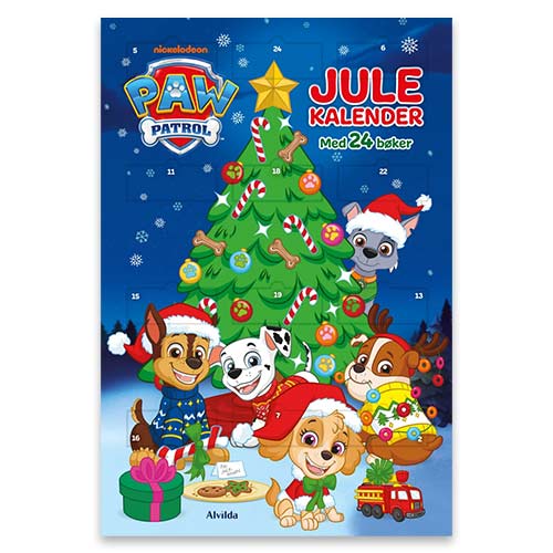 Paw Patrol - julekalender med 24 bøker Paw Patrol - julekalender med 24 bøker
