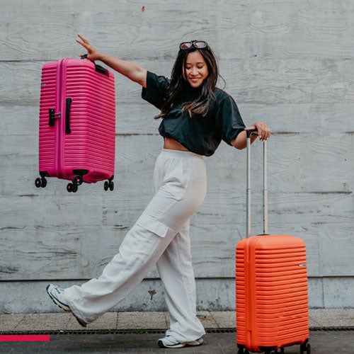 American Tourister American Tourster fargerik koffert