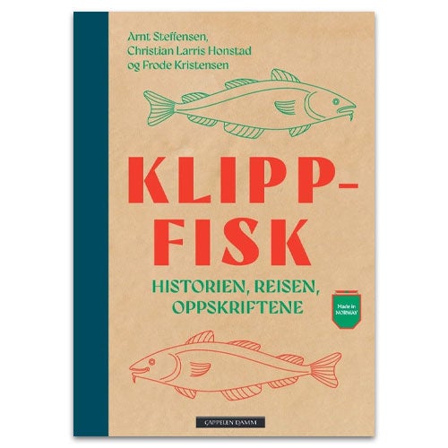 Klippfisk Nominert til kokebok prisen: Klippfisk - historien, reisen, oppskriftene av Frode Kristensen, Christian Larris Honstad, Arnt Steffensen