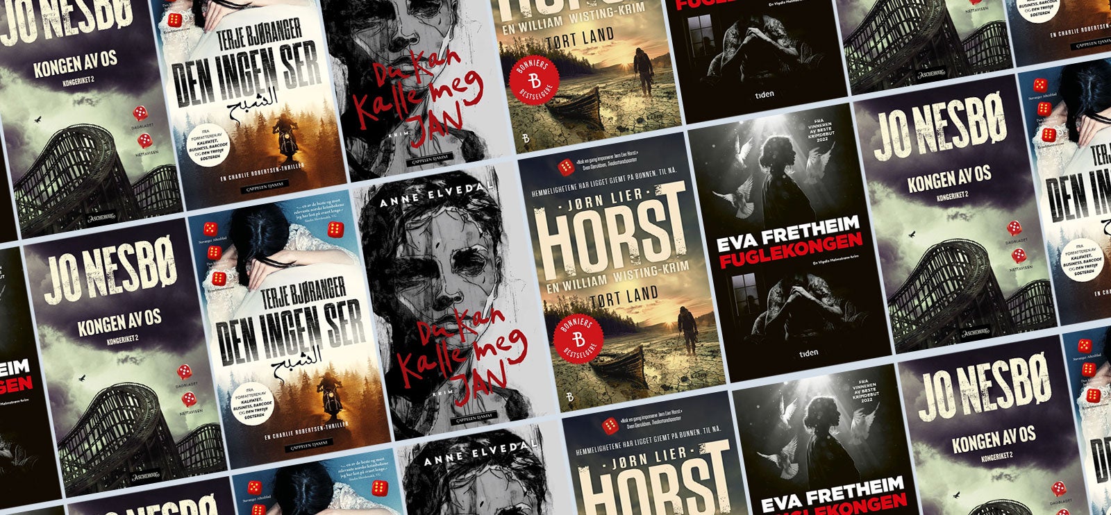 Rivertonprisen 2024 Krimbøker som er nominert til Rivertonprisen 2024