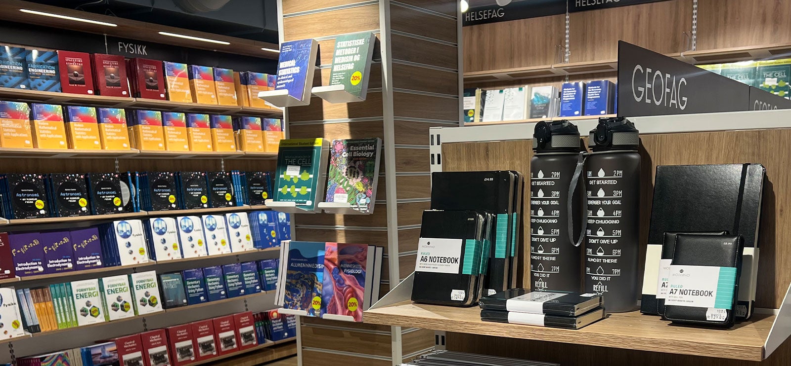 Norli Akademisk UiO Blindern Alt du trenger til studiestart finner du hos Norli Akademisk UiO Blindern!