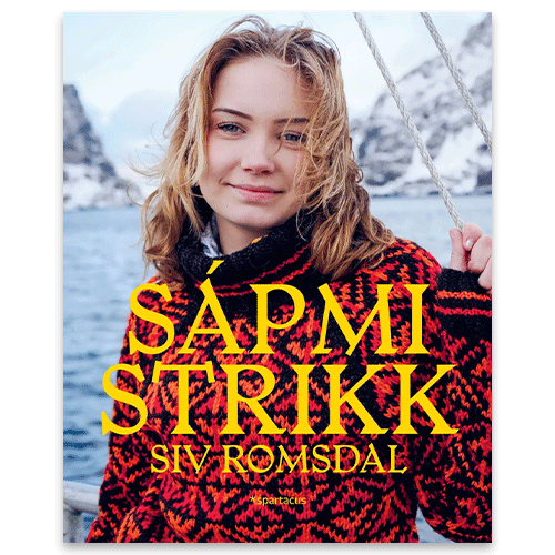 Sápmi-strikk Sápmi-strikk - en reise i garn og farger av Siv Romsdal. En samisk strikkebok.