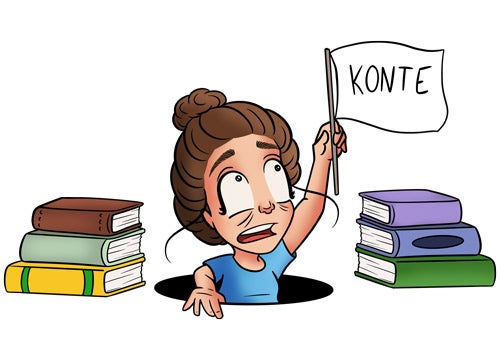 Alene hjemmefra Overveldet student som vil konte på eksamen