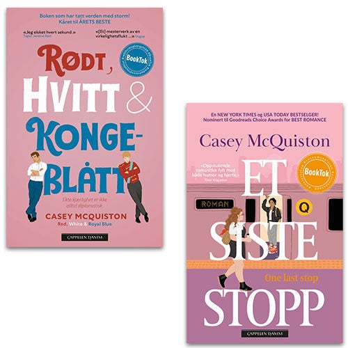 Casey McQuiston Skeive bøker på norsk Casey McQuiston