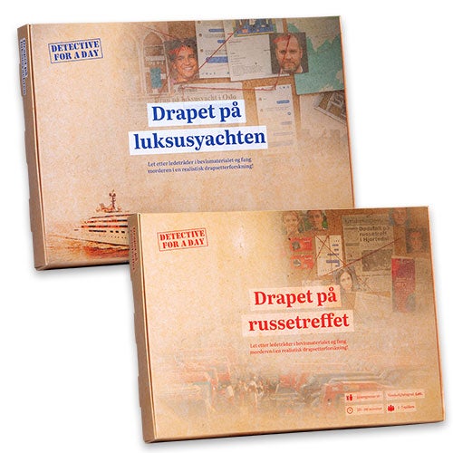 Detective for a day Krimspil: Detective for a day