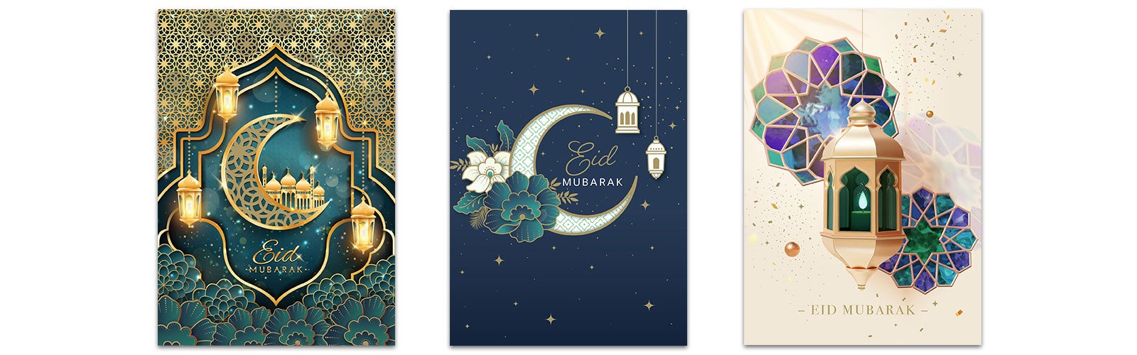 Eid Mubarak kort Eid kort