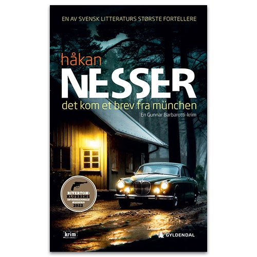 Det kom et brev fra München Ny krim bok 2024 Det kom et brev fra München av Håkan Nesser