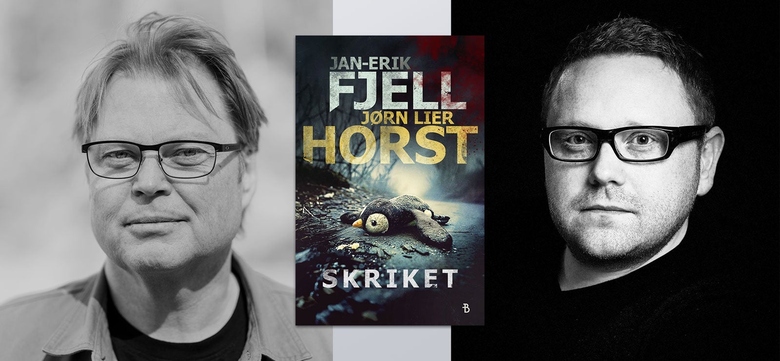 Skriket Skriket av Jan-Erik Fjell og Jørn Lier Horst. Foto: Bonnier Norsk Forlag