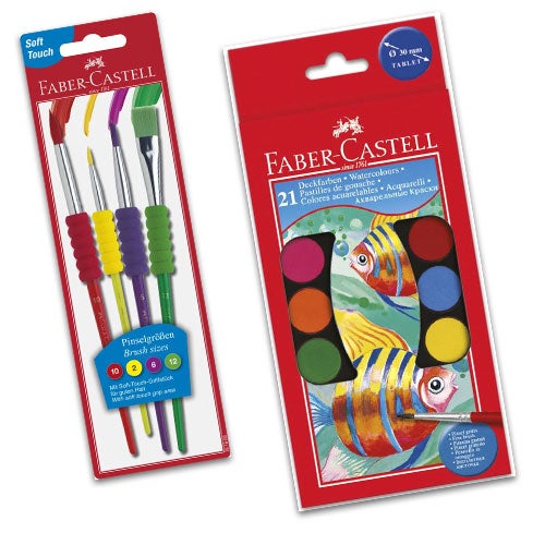 Malesaker: Pensler og maleskrin