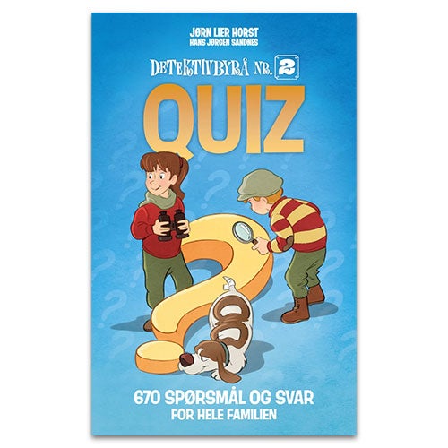 Quizbok Quiz for barn detektivbyrå nr 2