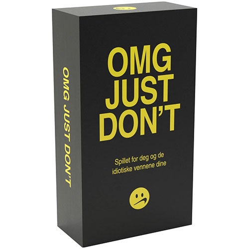 OMG Just Don't Spill OMG Just Don't